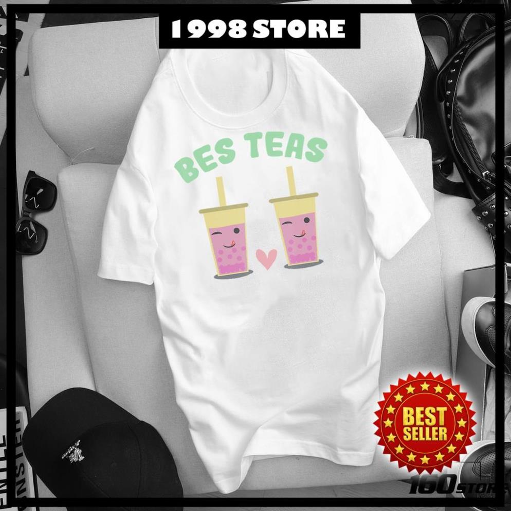 ÁO THUN UNISEX IN HÌNH LY TRÀ SỮA IN HÌNH HOẠT HÌNH ẤN TƯỢNG CÓ ĐỦ SIZE CHO BA MẸ - 061624