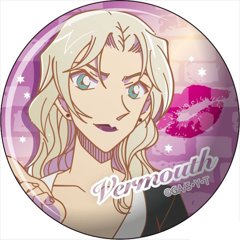 Huy hiệu IN HÌNH Detective Conan Thám tử lừng danh anime chibi dễ thương tiện lợi