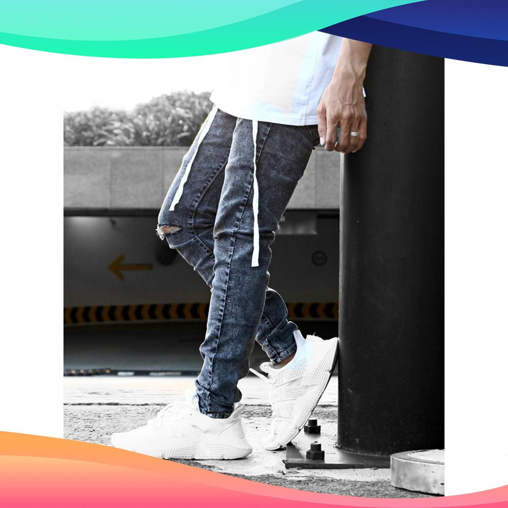 [ FLASH SALE ] QUẦN JEANS PACSUN RÁCH GỐI