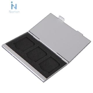 Hộp nhôm đựng thẻ nhớ micro sd tf mmc