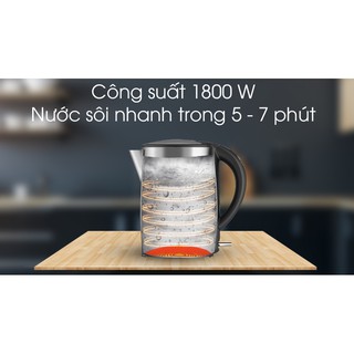 Bình đun siêu tốc giữ nhiệt Philips 1.7 lít HD9316