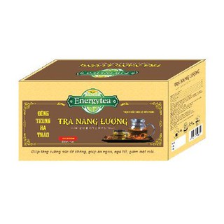 Trà Đông trùng hạ thảo Energytea Hộp 30 gói túi lọc.