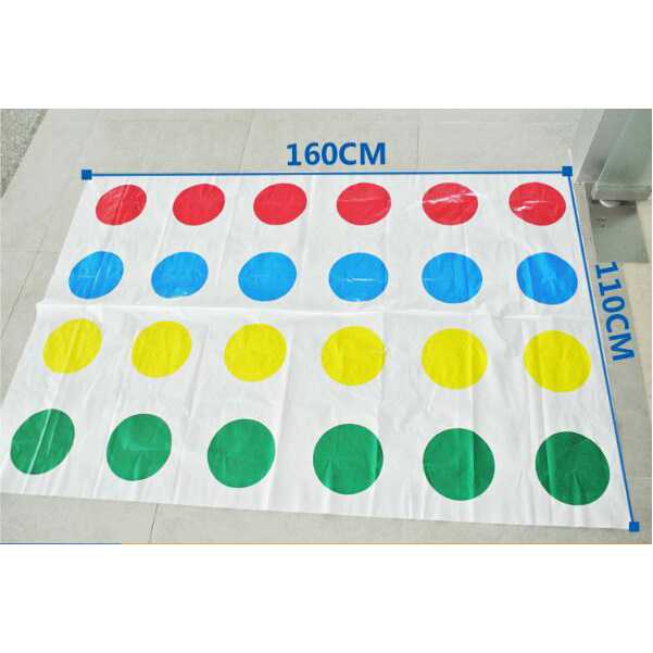 Áo thun trắng size S thời trang trẻ trung180156Bộ trò chơi Twister Body Game