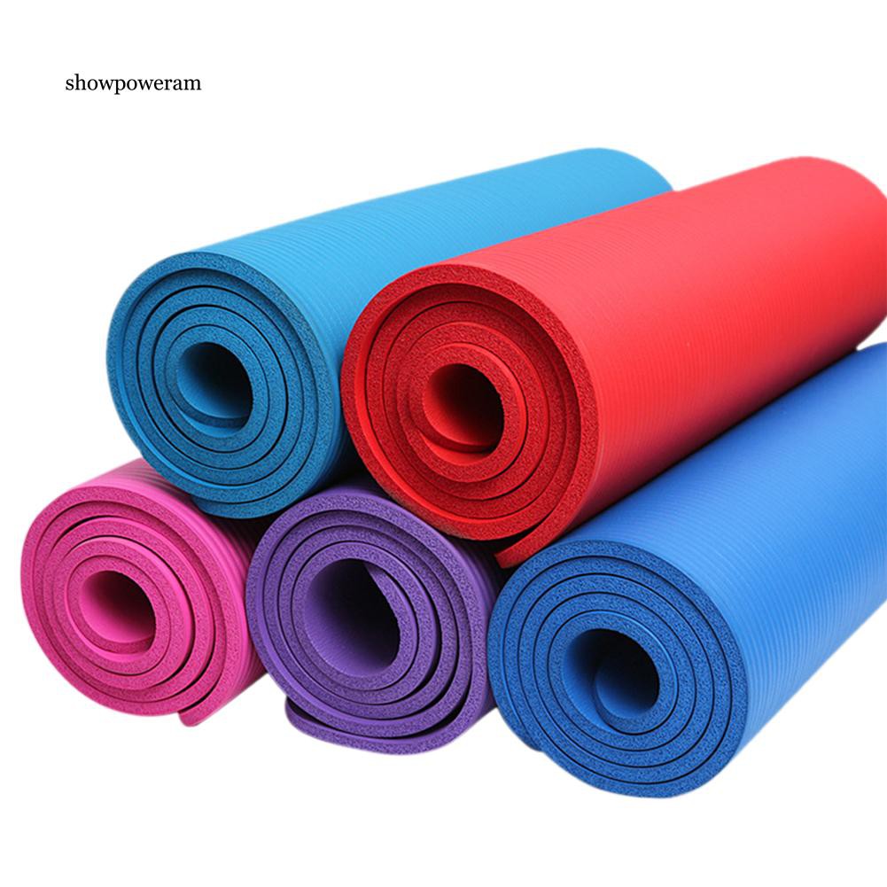 Thảm tập Yoga/Pilates chống trượt dày 10mm