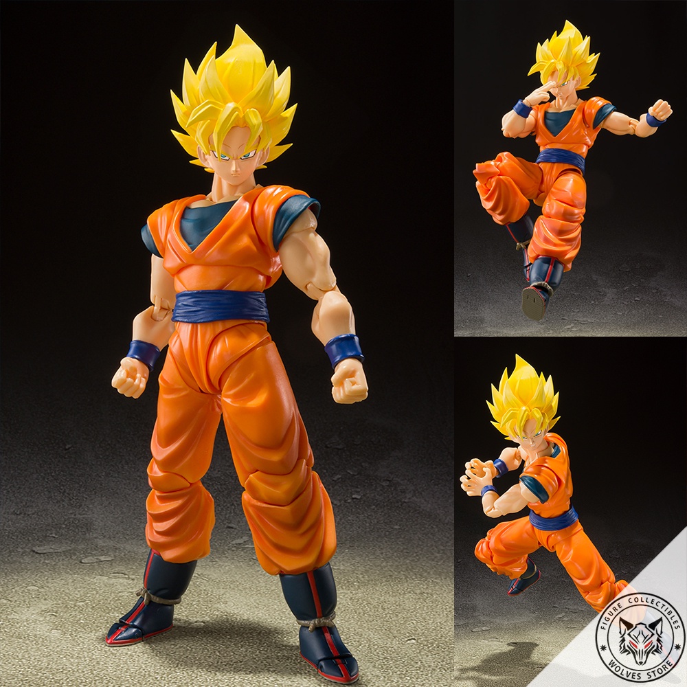 Mô hình chính hãng SHF Dragon Ball: Songoku SSJ
