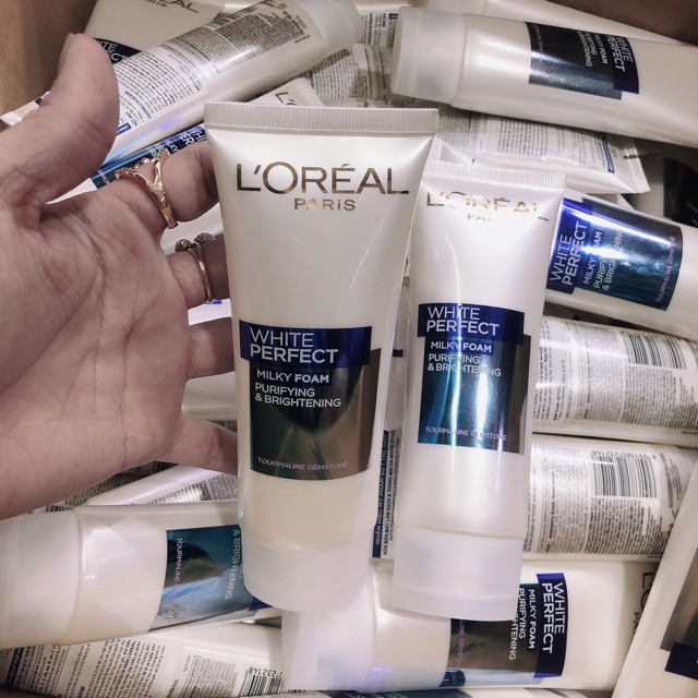 Sữa Rửa Mặt Làm Sạch Và Trắng Mịn Da Loreal Paris White 100ml ( DATE MỚI 2023) | BigBuy360 - bigbuy360.vn