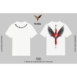 Áo Thun Nam T-Shirt & Fashionista S.t Michael Cổ Tròn Tay Ngắn Form Suông Organic Cotton Regular Tee GD63-68