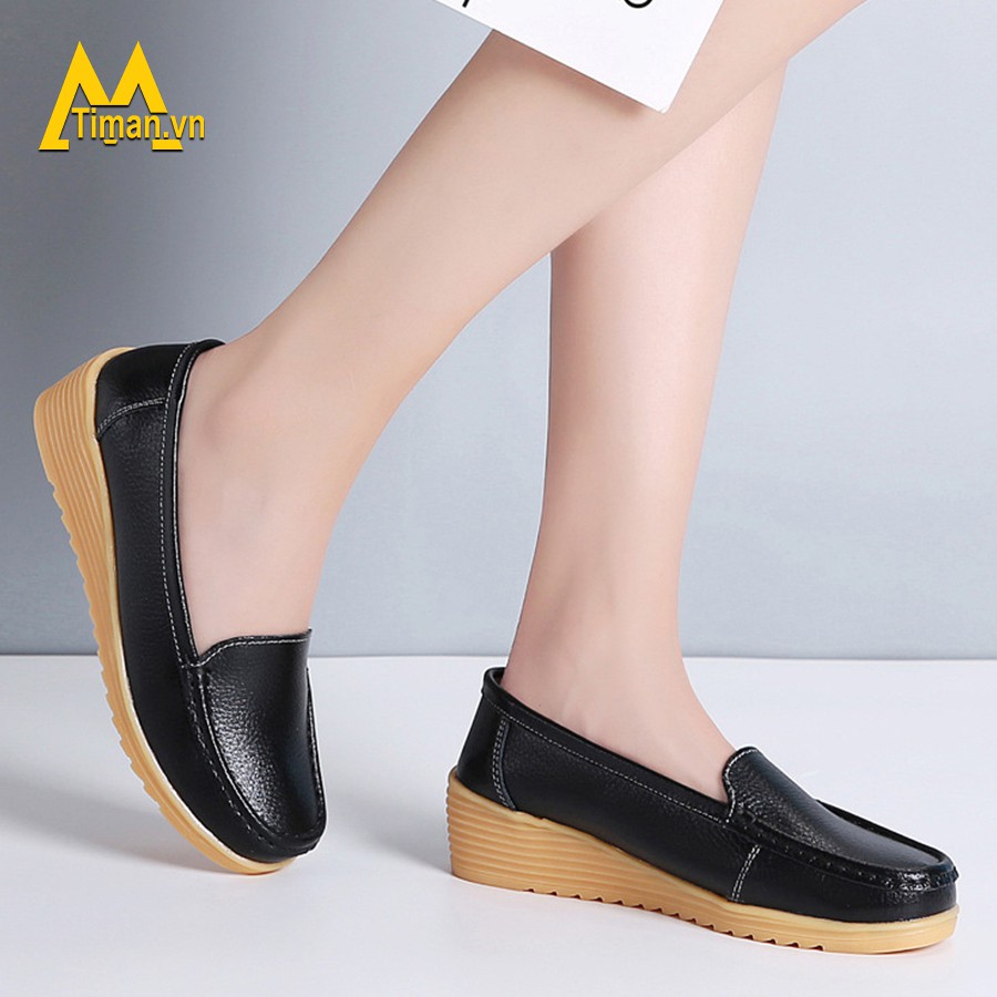 Giày Lười Da Nữ M Timan.vn NA19 | BigBuy360 - bigbuy360.vn