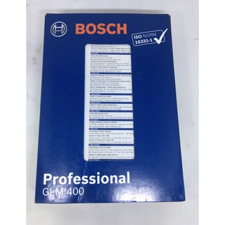 [CHÍNH HÃNG] Máy đo khoảng cách Laser Bosch GLM 400