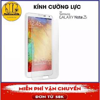 Kính Cường Lực trong suốt SamSung Galaxy Note 3 / Note 5 Chống Vỡ, Chống Xước Hiệu Glass