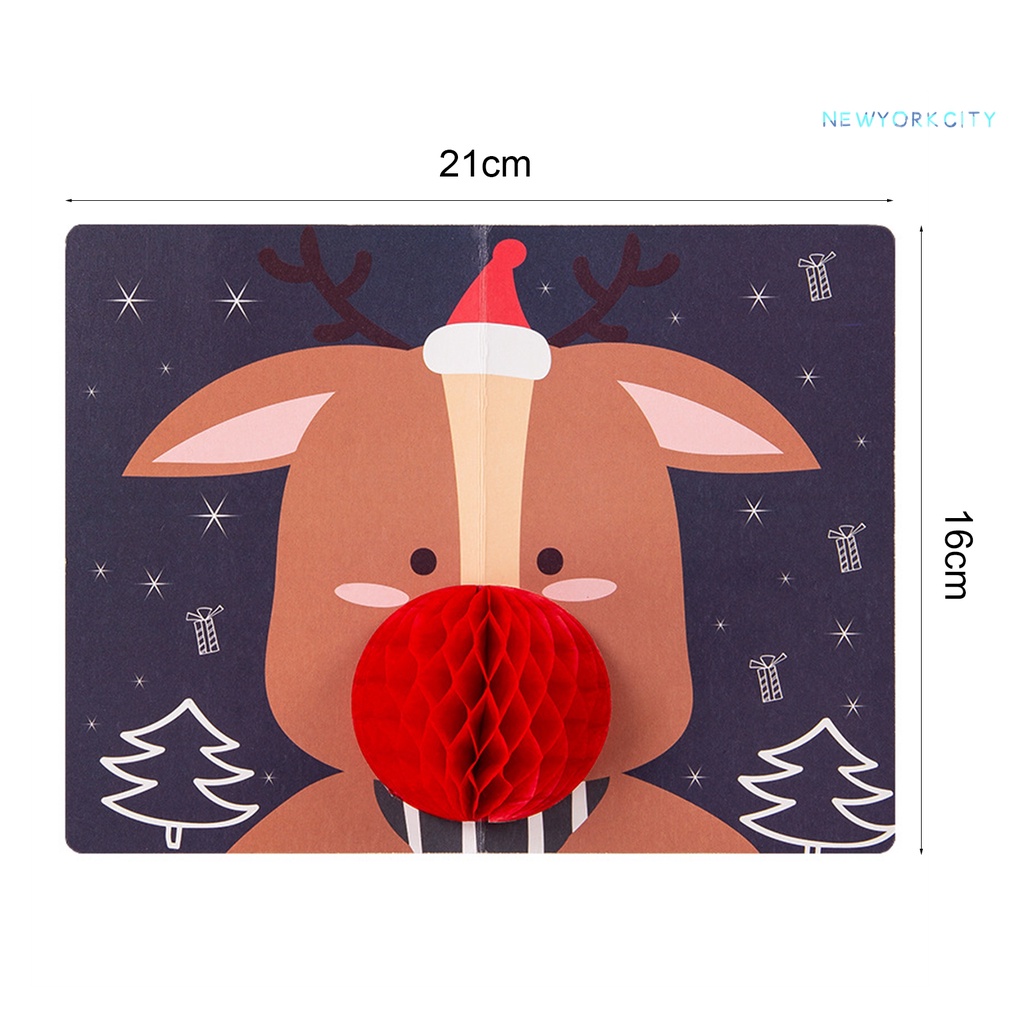 1 Bộ Thiệp Giáng Sinh Bằng Giấy Trong Suốt In Họa Tiết Người Tuyết / Người Tuyết Dùng Trang Trí Nhà Cửa