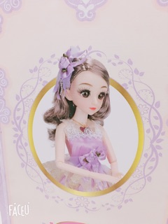 Búp Bê Công Chúa 60cm có 22 Khớp.