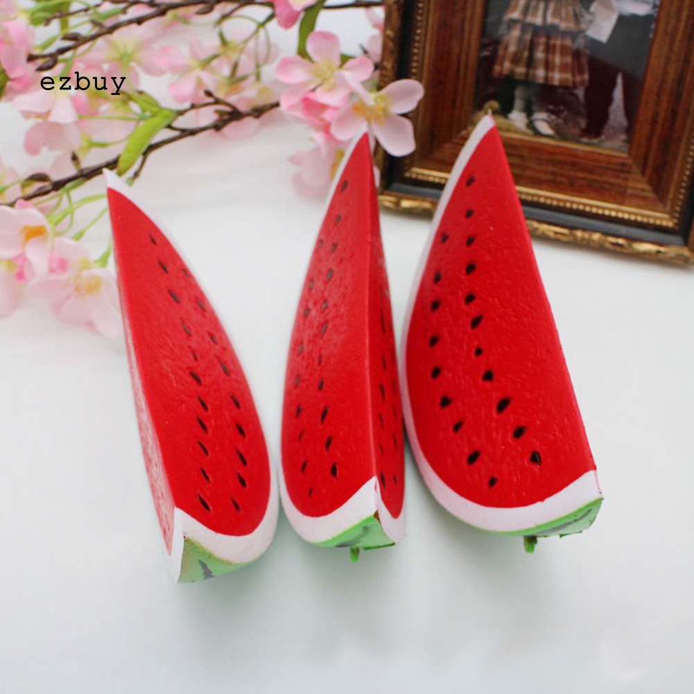 Đồ Chơi Nắn Bóp Đàn Hồi Giảm Stress Hình Miếng Dưa Hấu