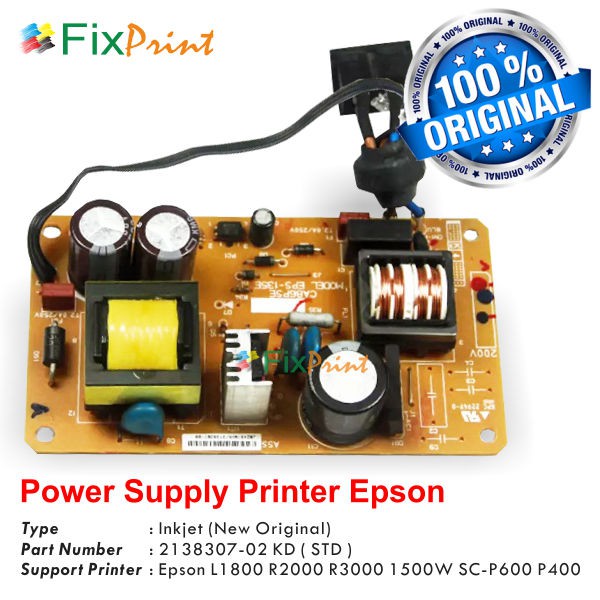 Nguồn Cấp Điện Epson L1800 R2000 R3000 1500w Sc-p600 Sc-p400 Cho Máy In