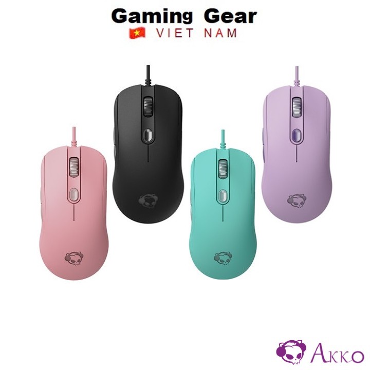 Chuột Gaming AKKO AG325 Black | Pink | Taro Purple | Tiffany Blue - 5000 DPI