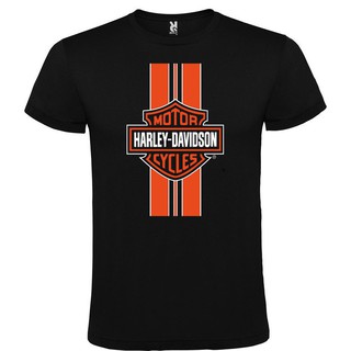 Áo thun nam in logo hãng xe Harley Davidson cá tính