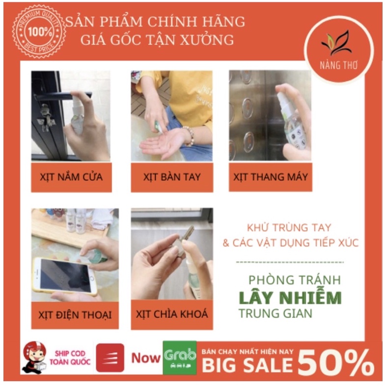 [GIAO TRONG 3H] Cồn y tế Happi Care  90 độ sát khuẩn - nước rửa tay sát khuẩn