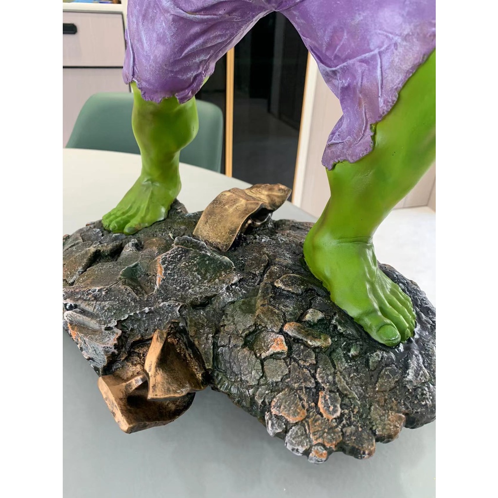 Đồ chơi mô hình trưng bày người khổng lồ xanh Hulk siêu nhân dũng cảm phiên bản lớn 30cm cực ngầu tỷ lệ 1:1