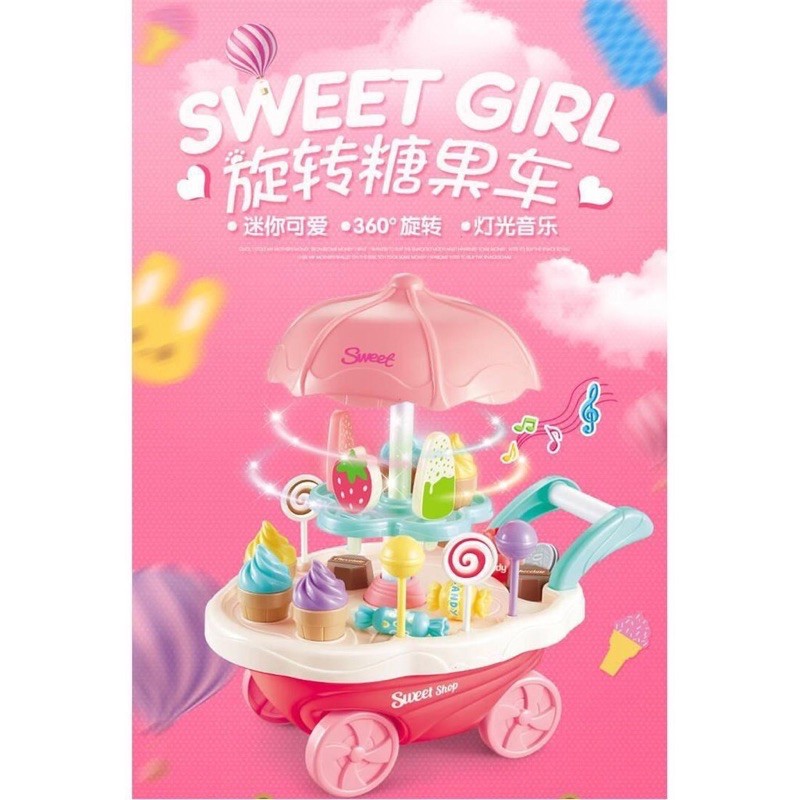 Xe kem có nhạc đèn