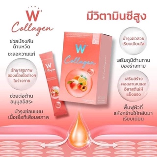 Bột uống trái cây W collagen thái lan