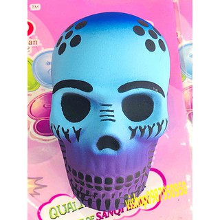 Squishy đầu nâu xanh galaxy