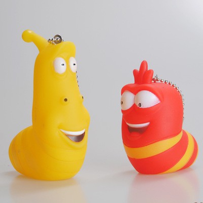 Móc Khoá larva móc khoá ấu trùng tinh nghịch MK124 móc khoá cute móc khoá dễ thương