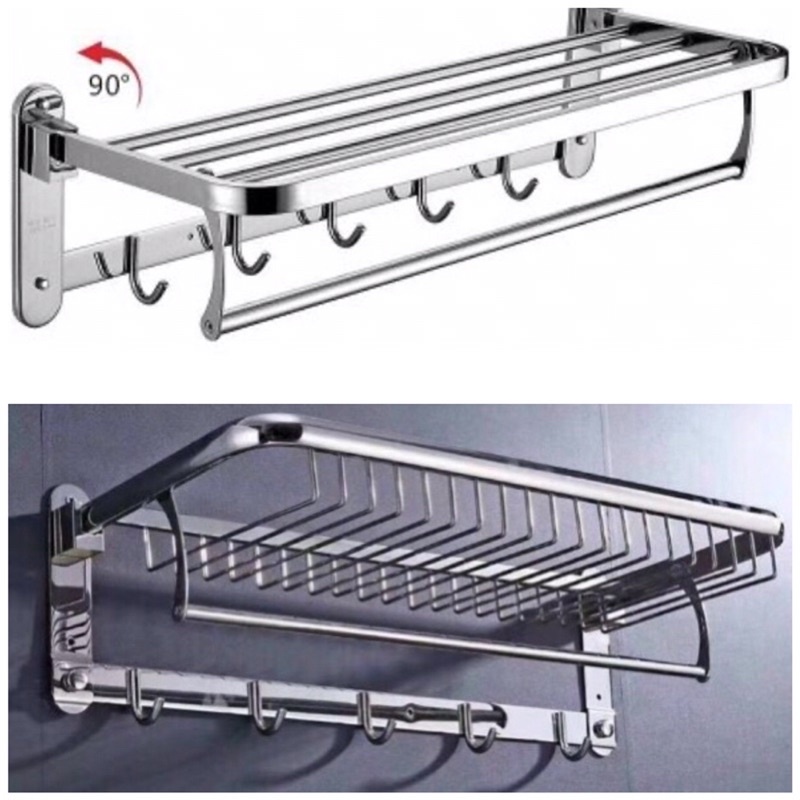 Vắt khăn giàn SUS 304 , Inox 304 tiện lợi, chiếm ít không gian, diện tích