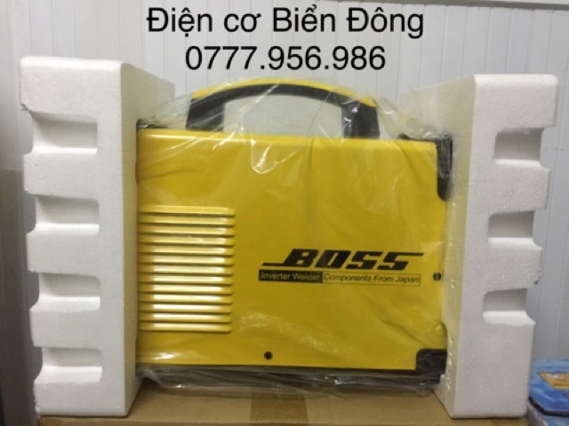 Máy Hàn điện tử  FREESHIP Tặng bó 20 que hàn Máy Hàn điện tử BOSS FORCE ARC-250E chuyên kéo 4 ly chất lượng cao