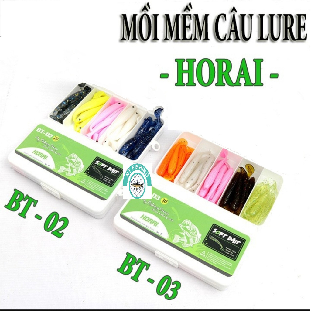 Mồi Mềm Câu Lure : Horai BT - 01 , BT - 02