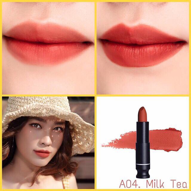 [Chính Hãng] Son Thỏi Lì Mịn, Mềm Môi Lemonade Matte Addict Lipstick