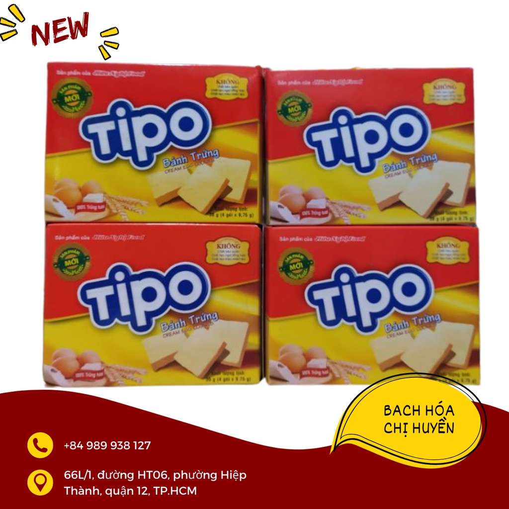 Bánh Trứng Tipo Mini Hộp 39g