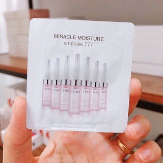 Sample Tinh Chất Dưỡng Ẩm Ohui Miracle Moisture Ampoule 777 1ml
