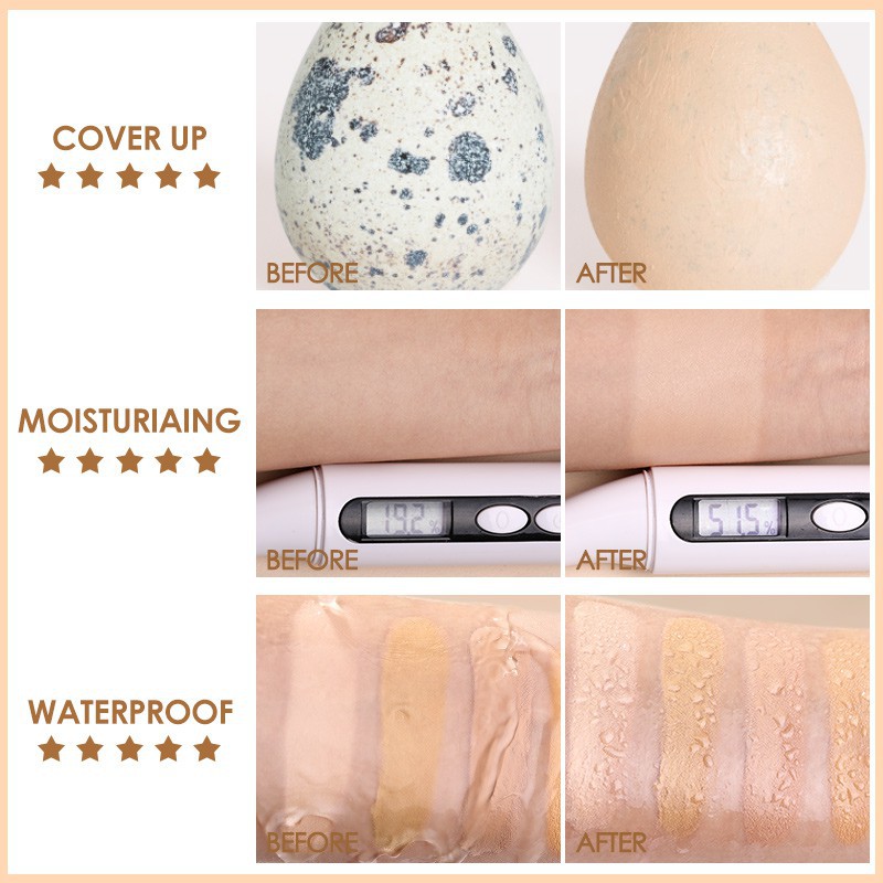 Phấn Nước BB Focallure Dưỡng Ẩm Màu Mịn Cho Làn Da Đẹp Tự Nhiên 12g