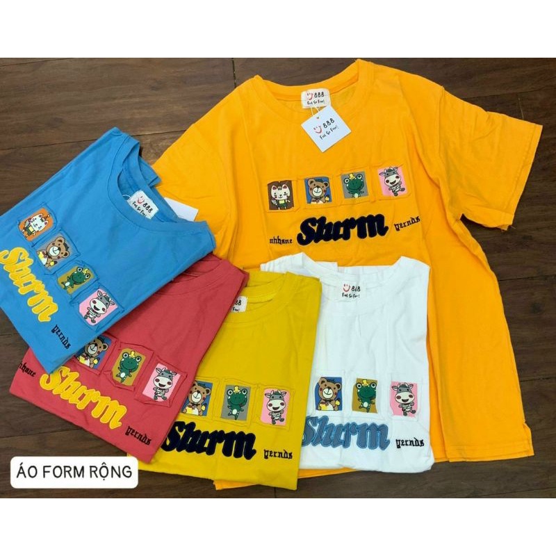 ÁO THUN PHOM RỘNG 888