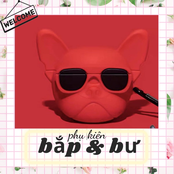 Bao da đựng tai nghe Airpods 1 2 và các dòng i cực dễ thương-HÀNG XỊN