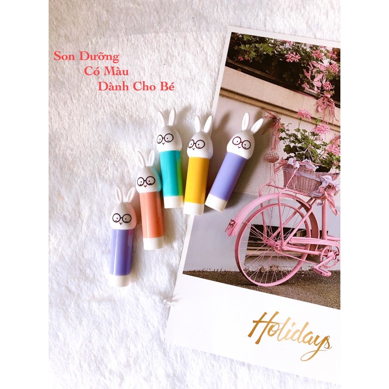 Son Dưỡng Có Màu Cho Bé (Handmade)