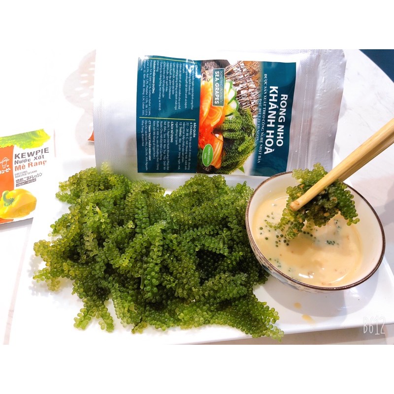 [GÓI 100G +TẶNG SỐT] RONG NHO TÁCH NƯỚC KHÁNH HOÀ 100G | BigBuy360 - bigbuy360.vn