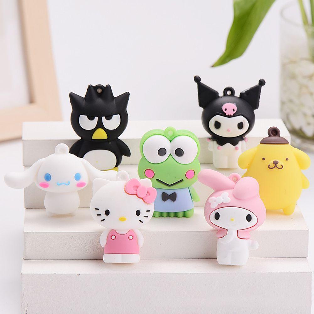 Mặt Dây Chuyền Bằng PVC Hình Hoạt Hình Dễ Thương Trang Trí Điện Thoại