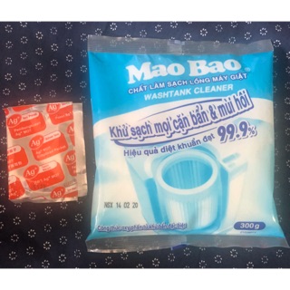 Tẩy lồng máy giặt Mao Bao bịch 300g