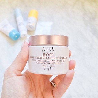 Kem dưỡng Fresh Rose Deep Hydration Face