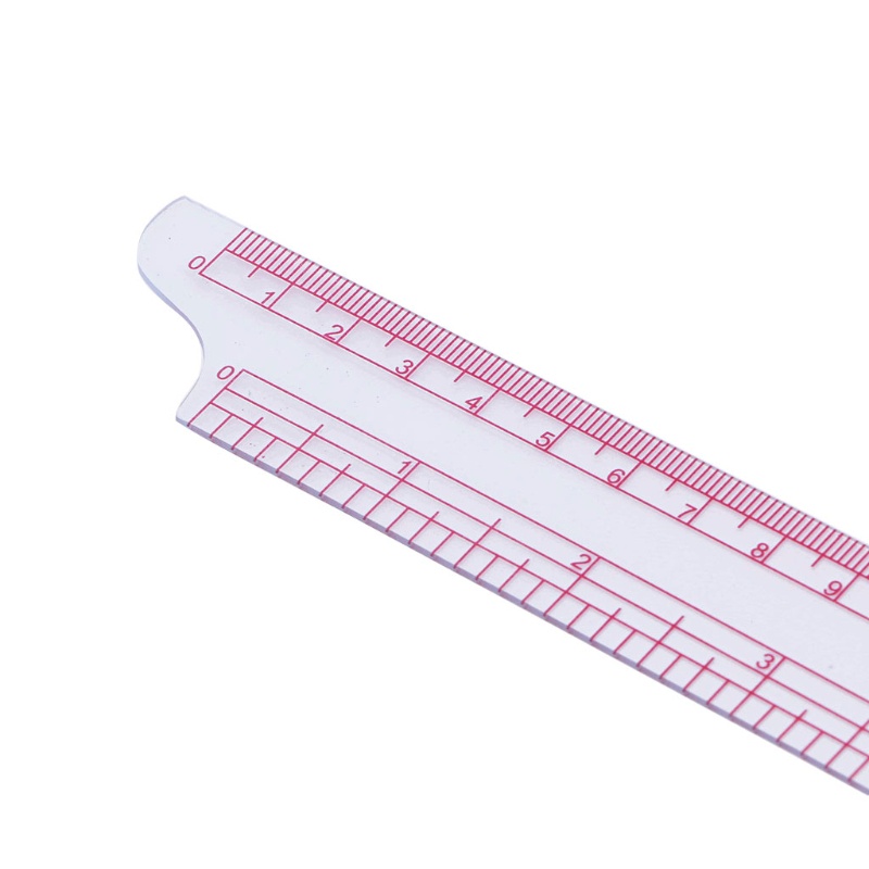 Thước Nhựa Hình Vuông Chuyên Dụng Cho Thợ May DIY