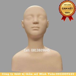 Manocanh nửa người dành cho học viên thực tập massage trang điểm bấm huyệt tẩy trang dễ dàng