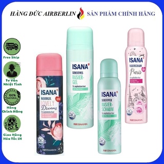Gel/Bọt cạo lông Isana Đức