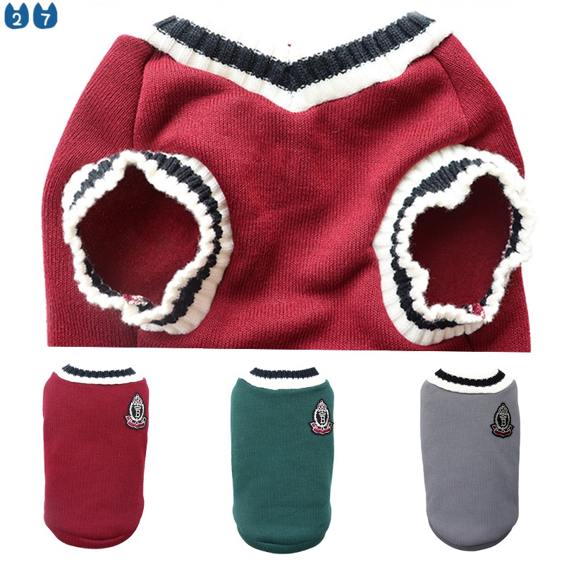 Áo len giữ ấm thiết kế đáng yêu cho thú cưng size XS-5XL