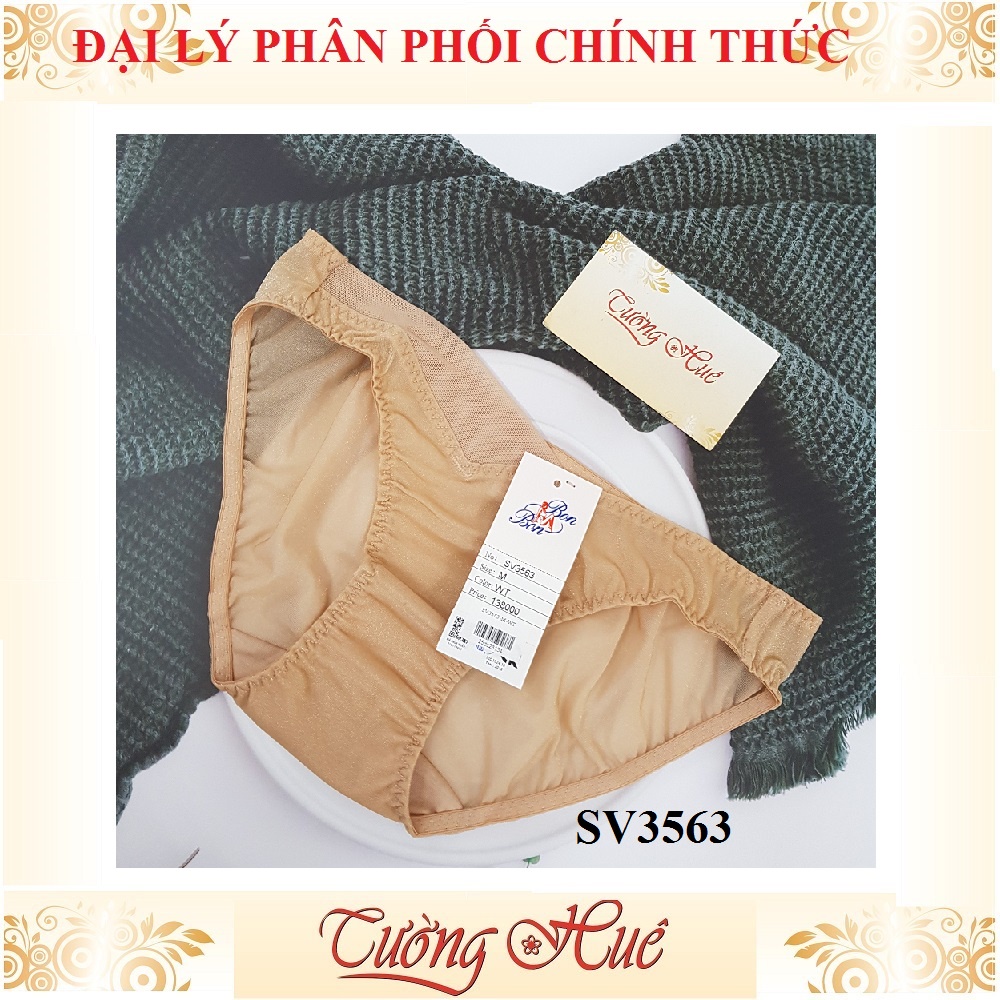 SALE SALE SALE - Quần lót nữ Bon Bon SV3563 quần lưng thấp phối lưới.