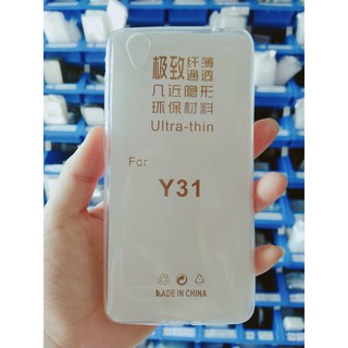 Ốp lưng Vivo Y31 silicon dẻo trong