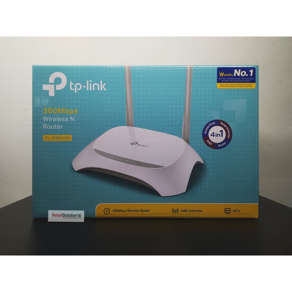 Thiết Bị Phát Wifi Không Dây Tp Link Tl-Wr840N 300mbps