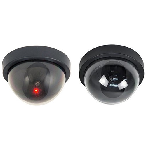 Mô hình camera an ninh CCTV giả tích hợp đèn LED màu đỏ tiện dụng