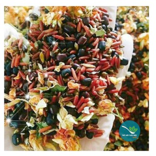 Trà Gạo Lứt - Đậu Đen, Đậu Đỏ, Hoa Nhài rang sẵn (gói 1kg) - LCS144