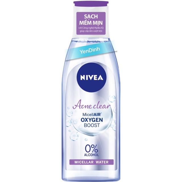 NƯỚC TẨY TRANG NIVEA CHĂM SÓC DA MỤN (125ML)